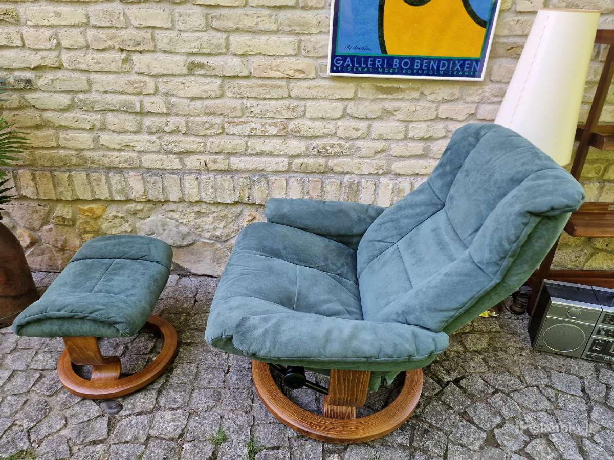 Fotelis reglaineris Ekornes Stressless su pakoju - nuotraukos Nr. 14