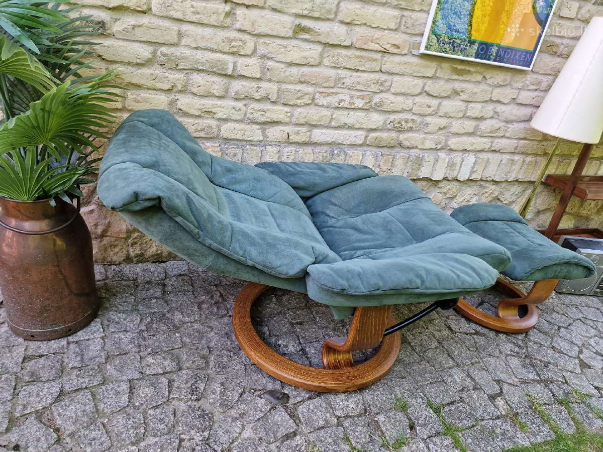 Fotelis reglaineris Ekornes Stressless su pakoju - nuotraukos Nr. 18