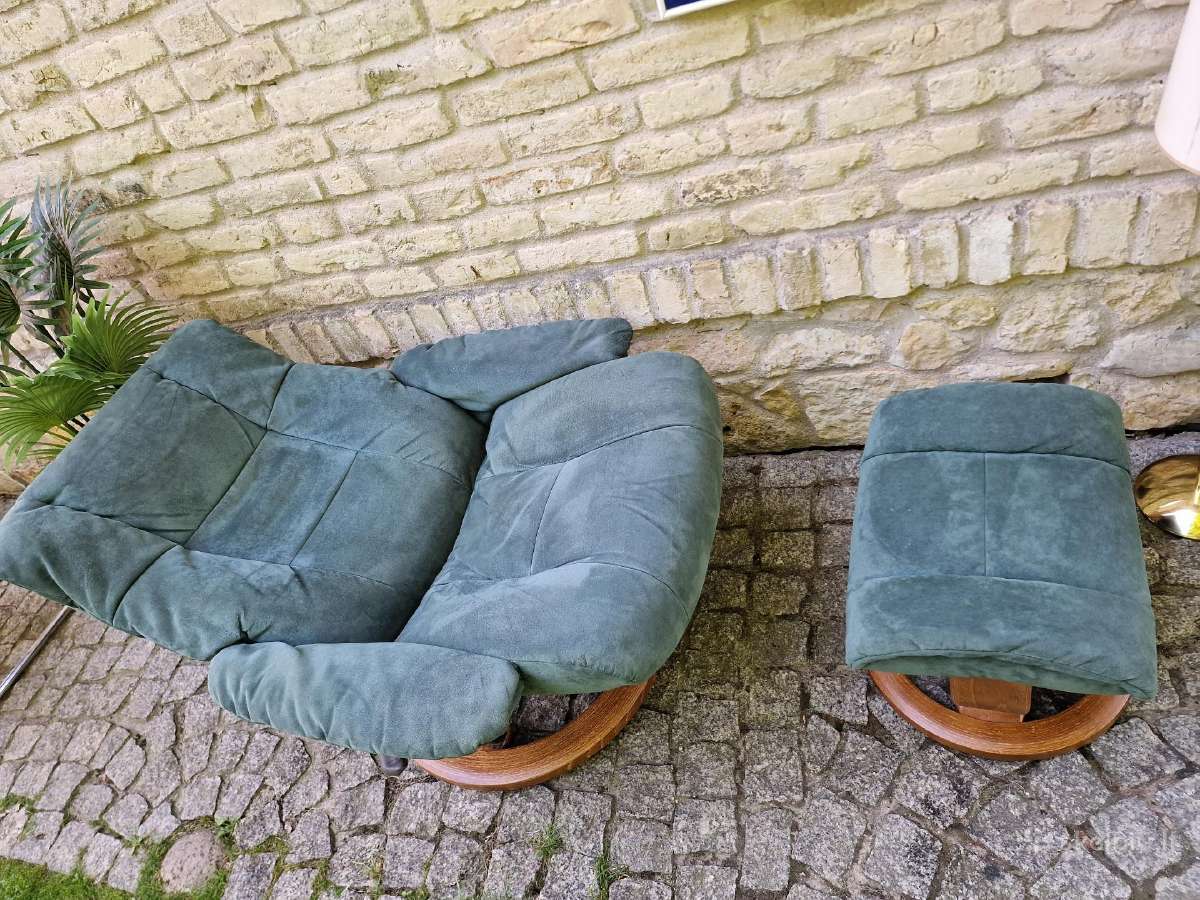 Fotelis reglaineris Ekornes Stressless su pakoju - nuotraukos Nr. 19