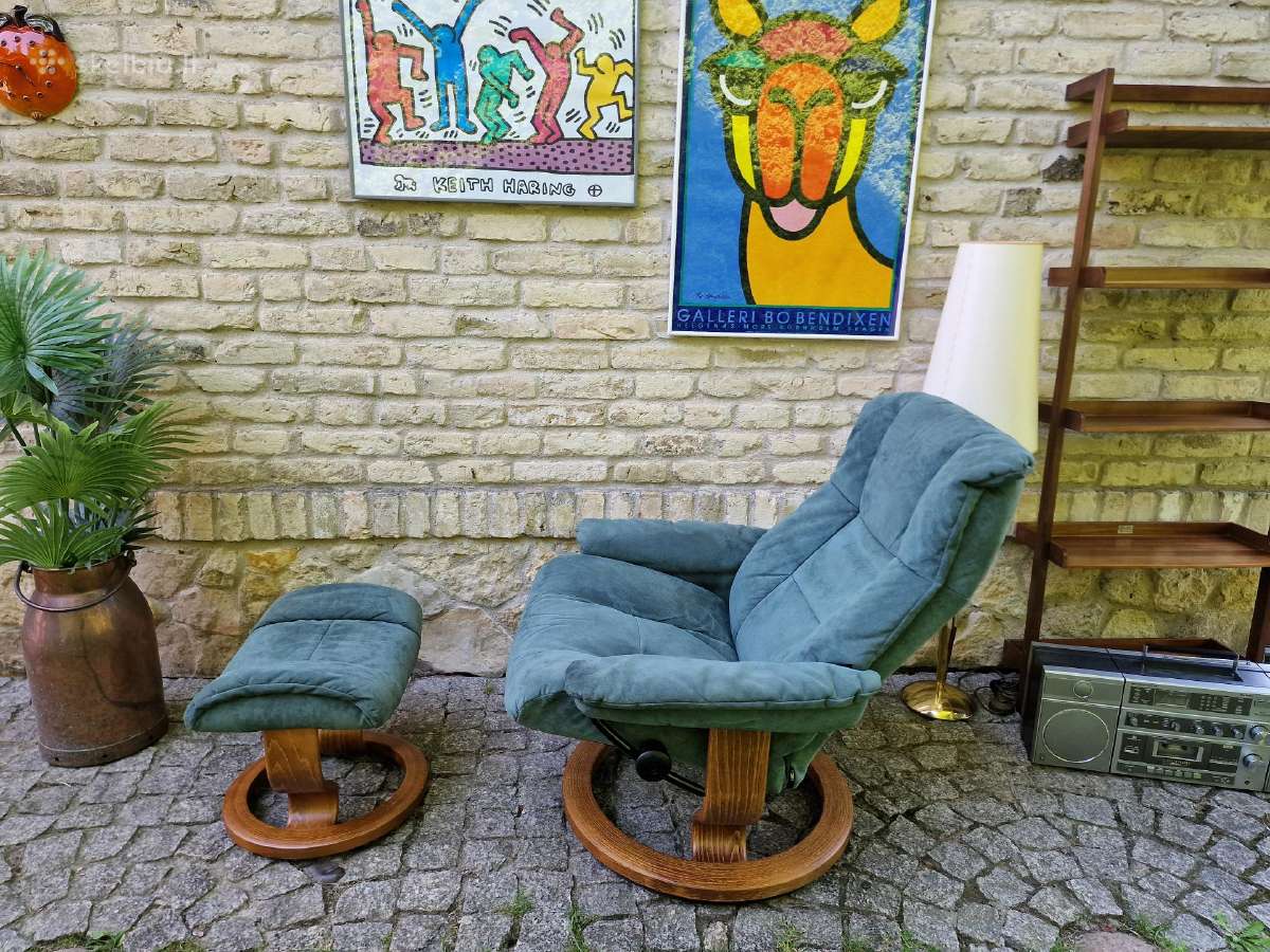 Fotelis reglaineris Ekornes Stressless su pakoju - nuotraukos Nr. 20