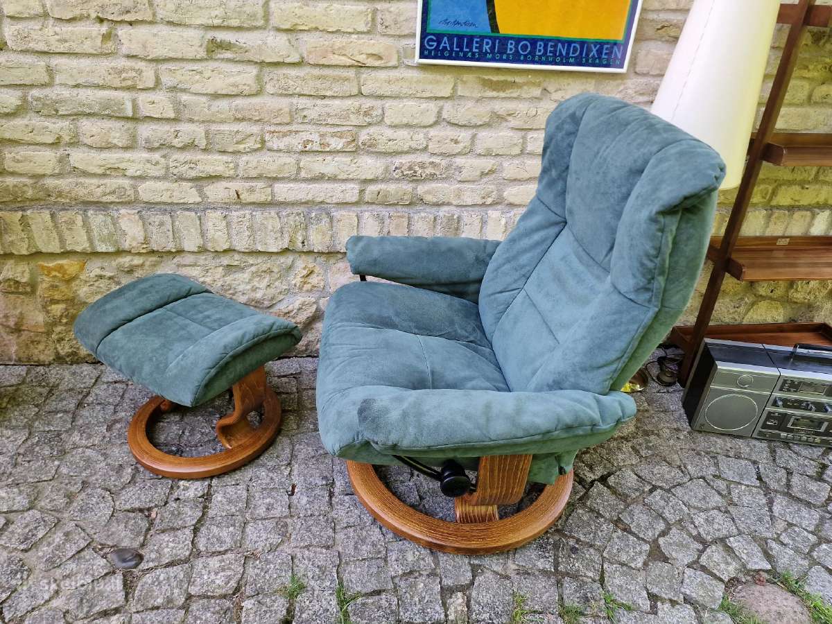 Fotelis reglaineris Ekornes Stressless su pakoju - nuotraukos Nr. 22