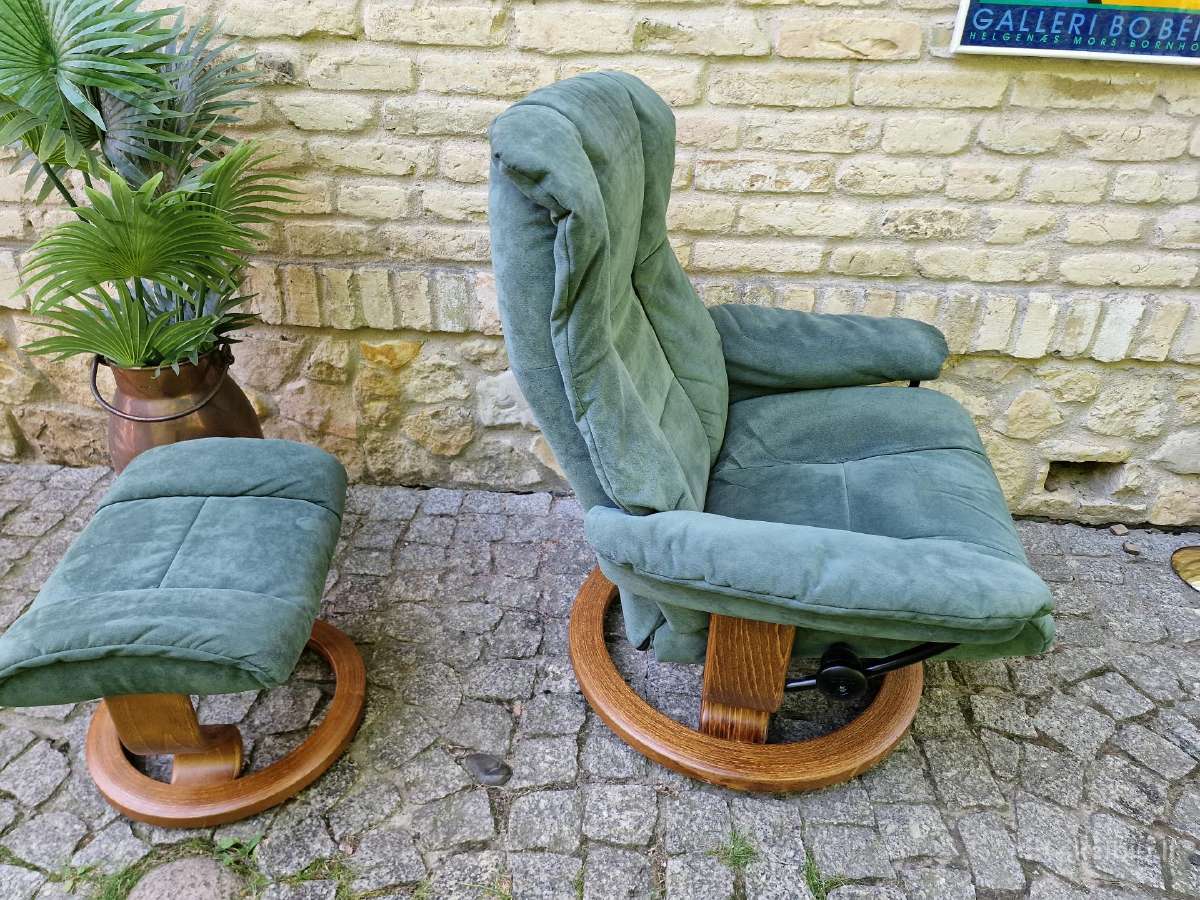 Fotelis reglaineris Ekornes Stressless su pakoju - nuotraukos Nr. 23