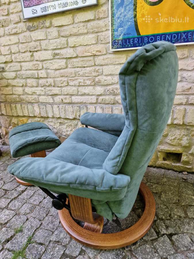 Fotelis reglaineris Ekornes Stressless su pakoju - nuotraukos Nr. 24