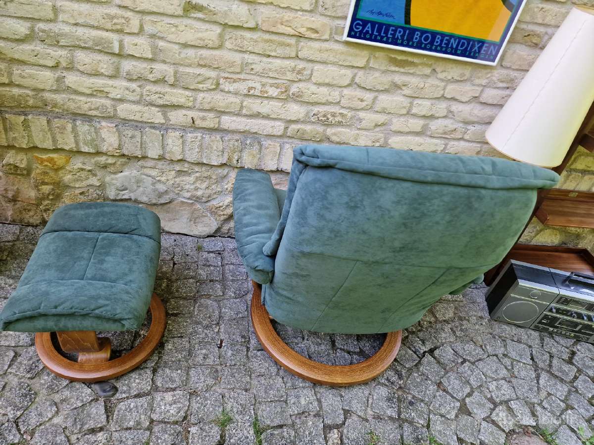 Fotelis reglaineris Ekornes Stressless su pakoju - nuotraukos Nr. 25