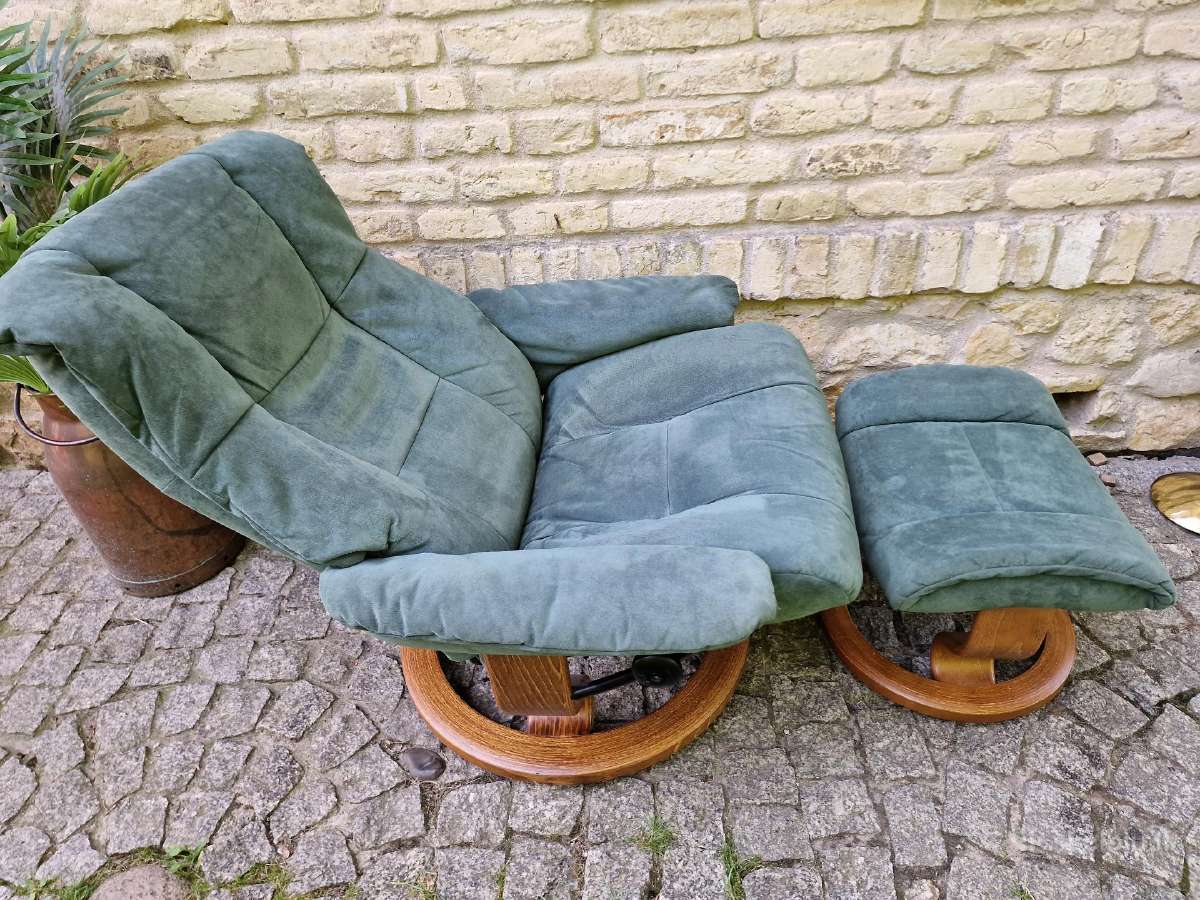 Fotelis reglaineris Ekornes Stressless su pakoju - nuotraukos Nr. 28