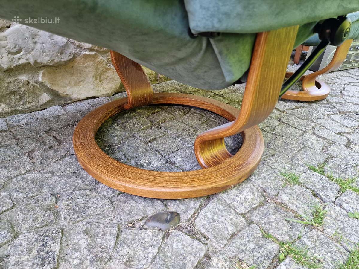 Fotelis reglaineris Ekornes Stressless su pakoju - nuotraukos Nr. 29