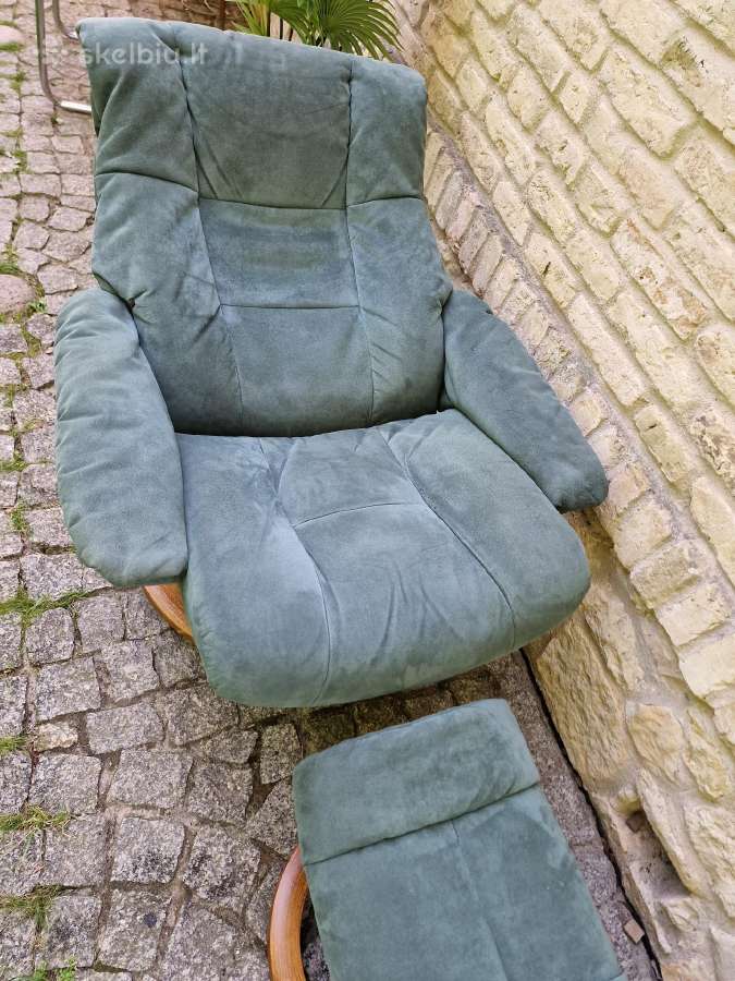 Fotelis reglaineris Ekornes Stressless su pakoju - nuotraukos Nr. 33