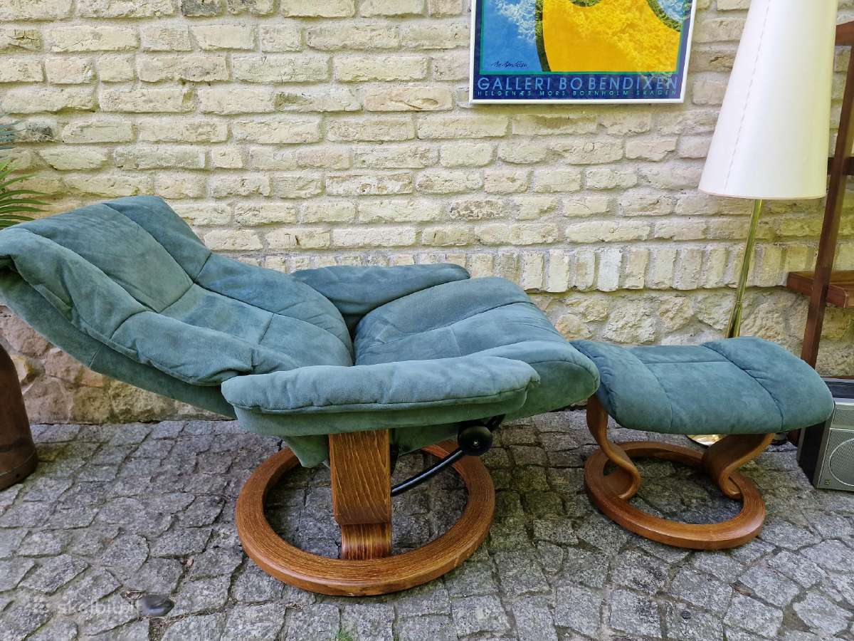 Fotelis reglaineris Ekornes Stressless su pakoju - nuotraukos Nr. 34