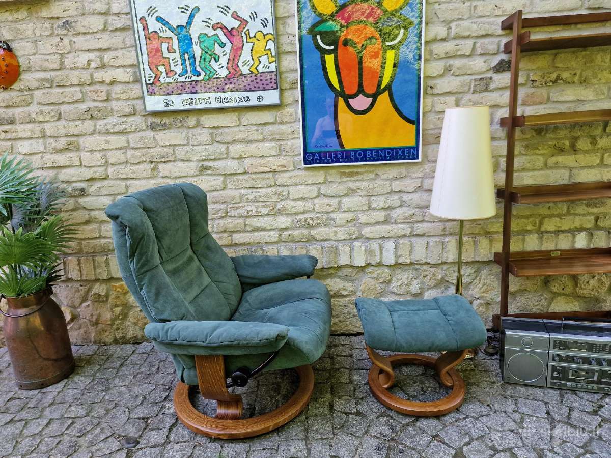 Fotelis reglaineris Ekornes Stressless su pakoju - nuotraukos Nr. 35