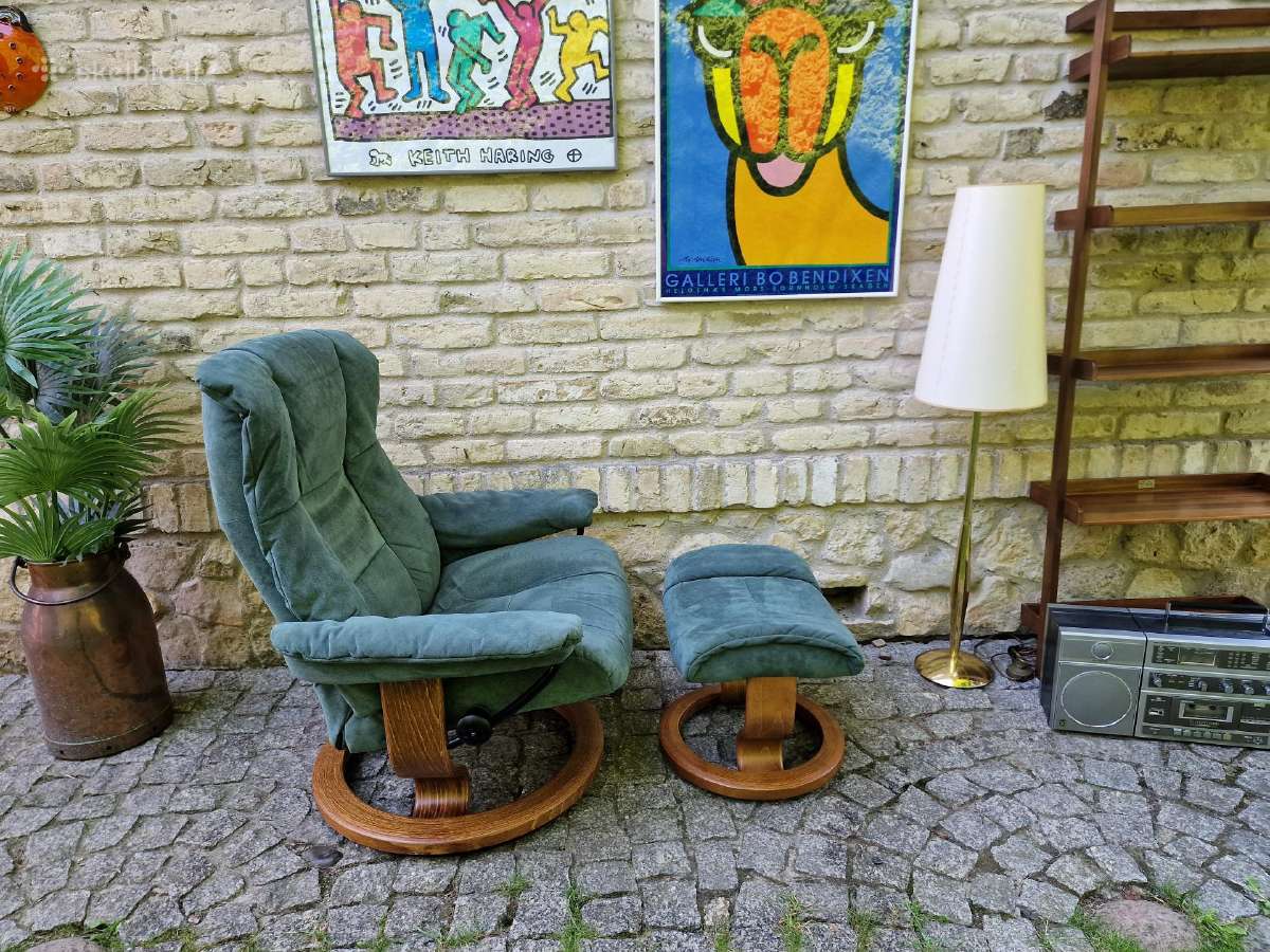 Fotelis reglaineris Ekornes Stressless su pakoju - nuotraukos Nr. 38
