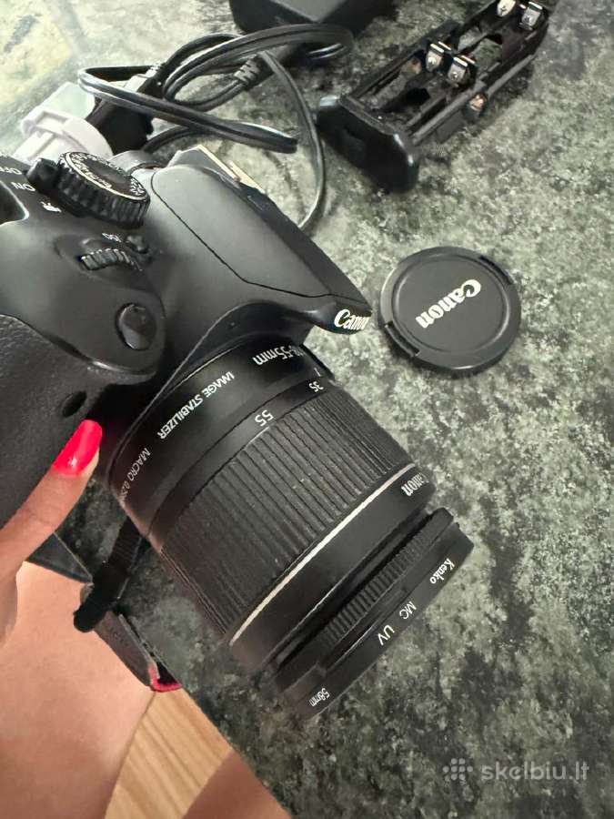 Canon EOS Rebel T4i (650d) su priedais - nuotraukos Nr. 3