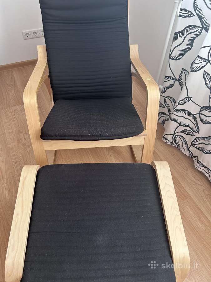 Ikea supamųjų kėdžių komplektas - nuotraukos Nr. 2
