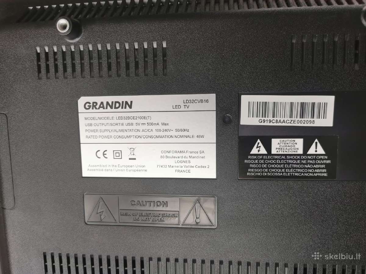 Televizorius Grandin 80cm - nuotraukos Nr. 3