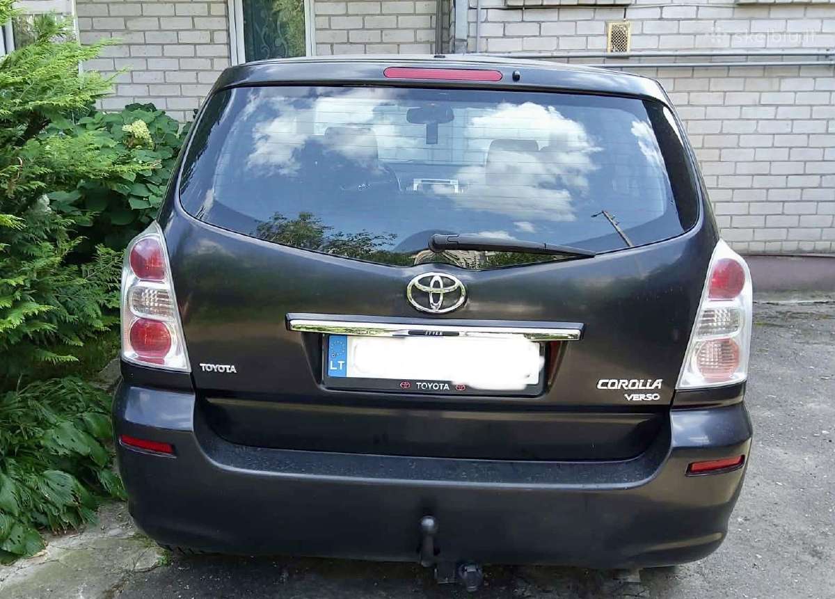 Toyota corolla verso - nuotraukos Nr. 3