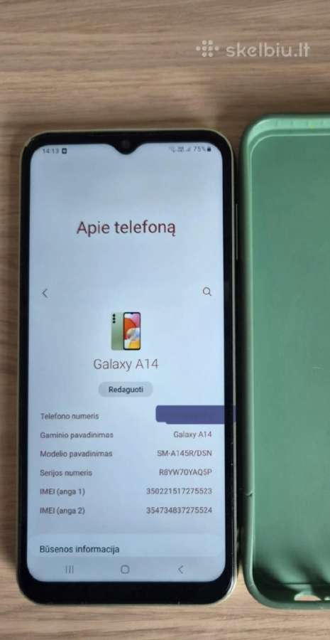 Samsung A14 - nuotraukos Nr. 7