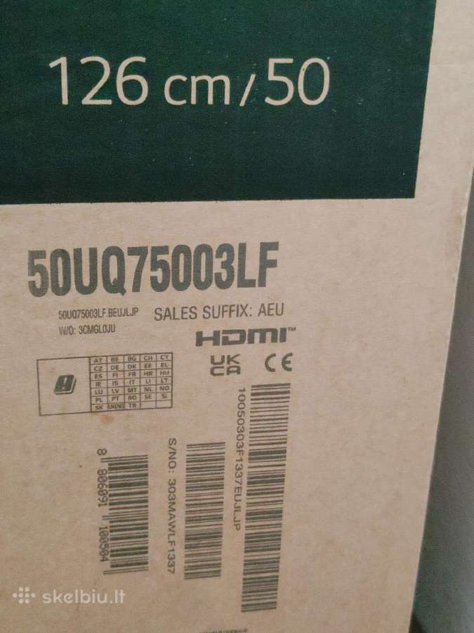 Televizorius LG 50uq75003lf - nuotraukos Nr. 4