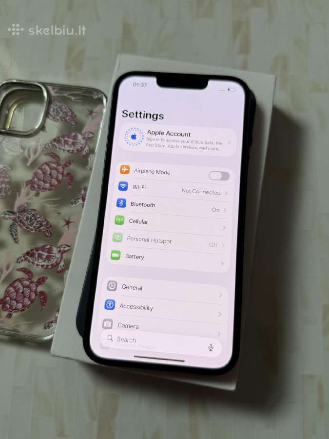 iPhone 13 128gb Black - nuotraukos Nr. 5