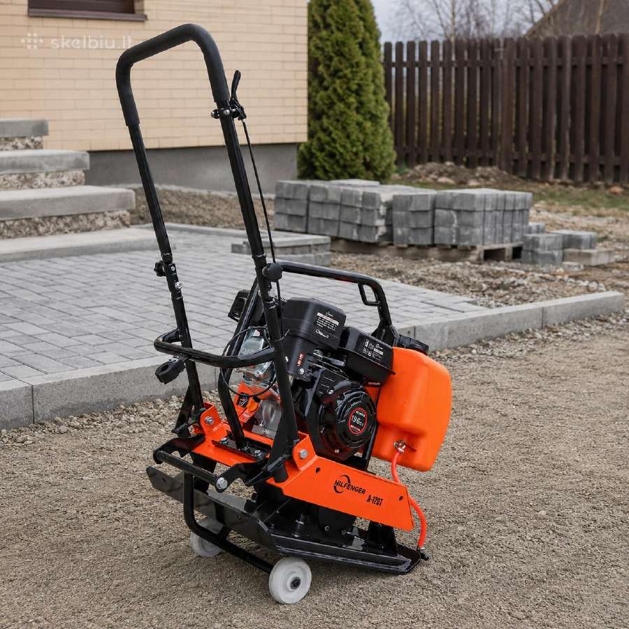 Vibroplokštė Hilfenger A-120t 92 kg, - nuotraukos Nr. 2