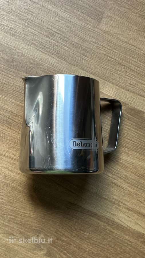 Frothing Pitcher Delonghi pieno putų ąsotis 350ml - nuotraukos Nr. 9