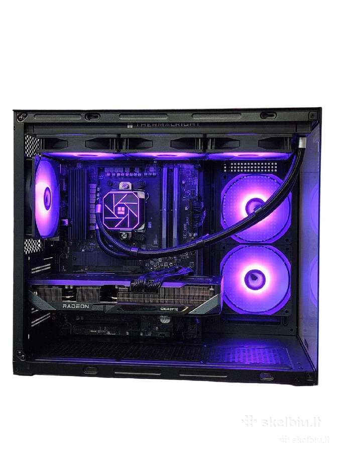 Ryzen 7 7700 Rx 9070 Ddr5 32gb Msi B850 Wi-fi Bt - nuotraukos Nr. 4