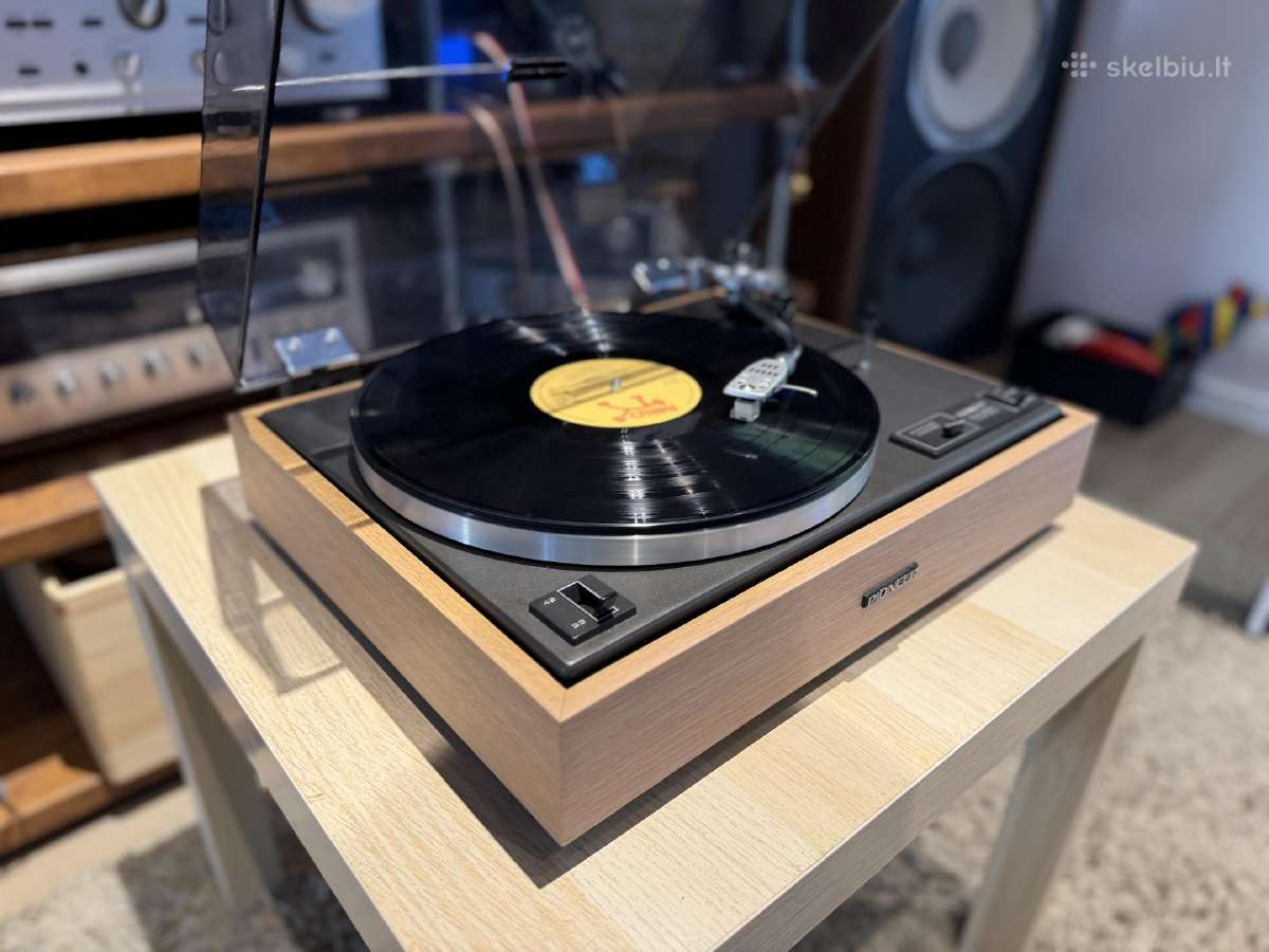 Patefonas Pioneer Pl-12d - nuotraukos Nr. 3