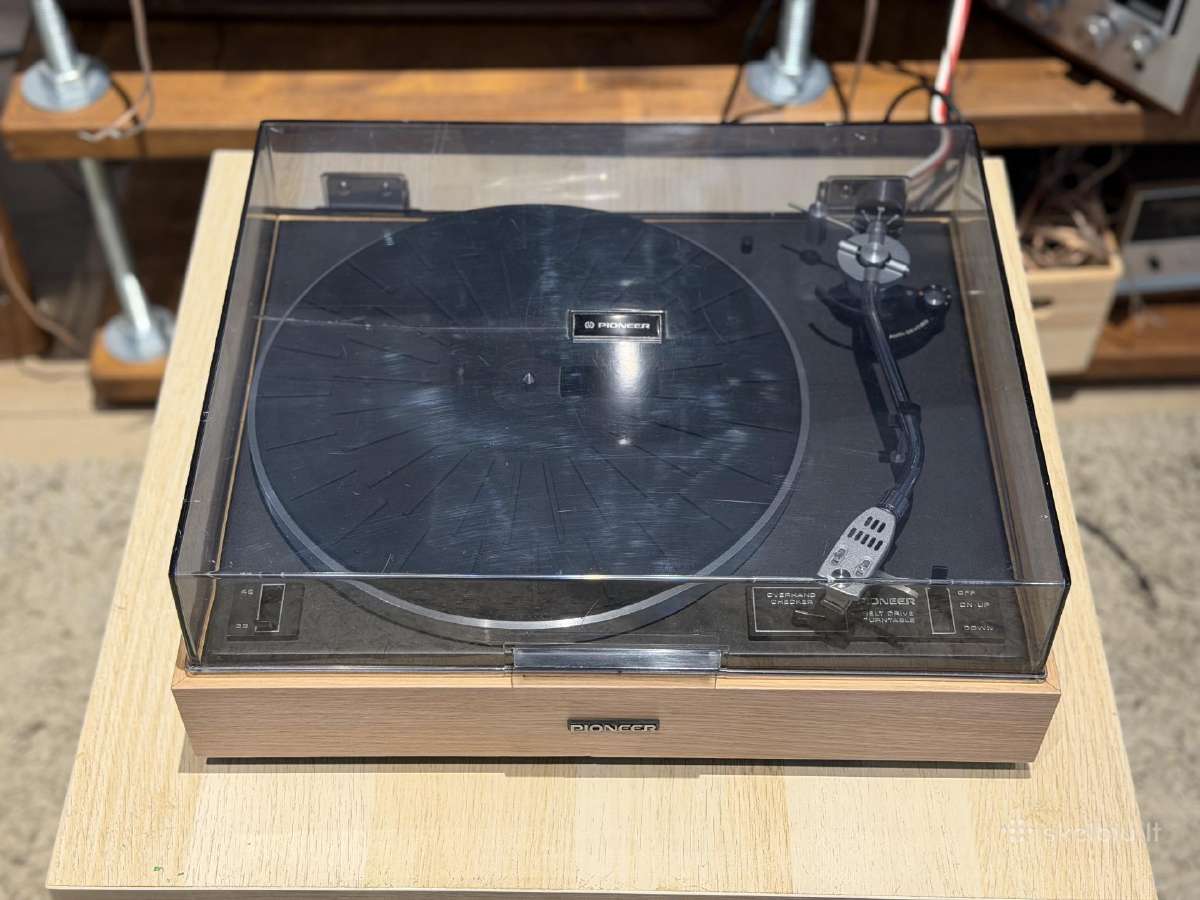 Patefonas Pioneer Pl-12d - nuotraukos Nr. 6