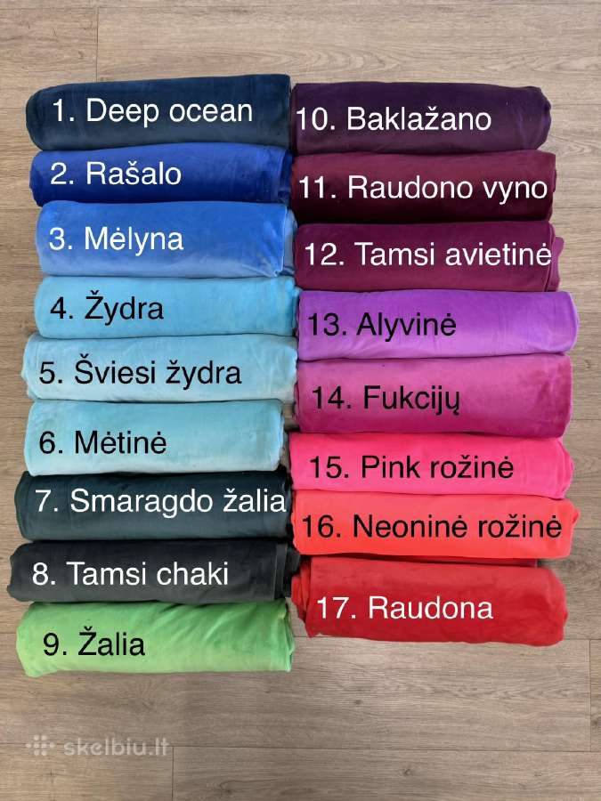 Super soft veliuras 1m-4eur (audinys) - nuotraukos Nr. 3