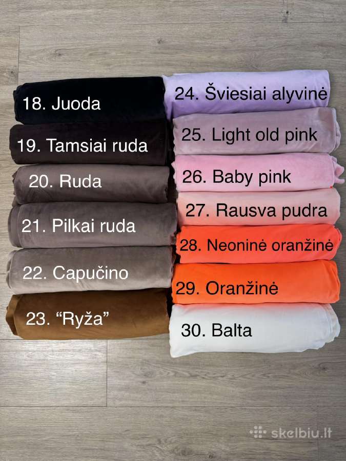 Super soft veliuras 1m-4eur (audinys) - nuotraukos Nr. 4