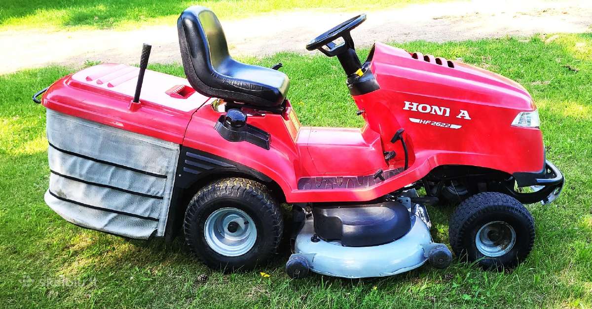 Sodo traktoriukas honda - nuotraukos Nr. 4