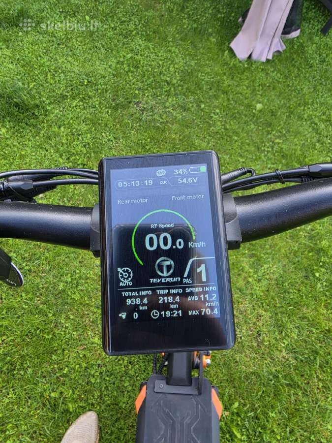 Paspirtukas Teverun Blade GT - nuotraukos Nr. 7