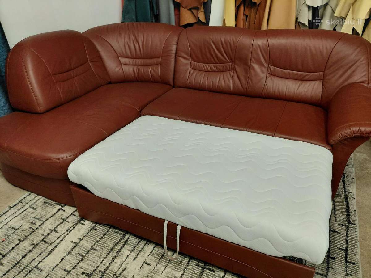 Naturalios odos Kampas sofa-lova - nuotraukos Nr. 4