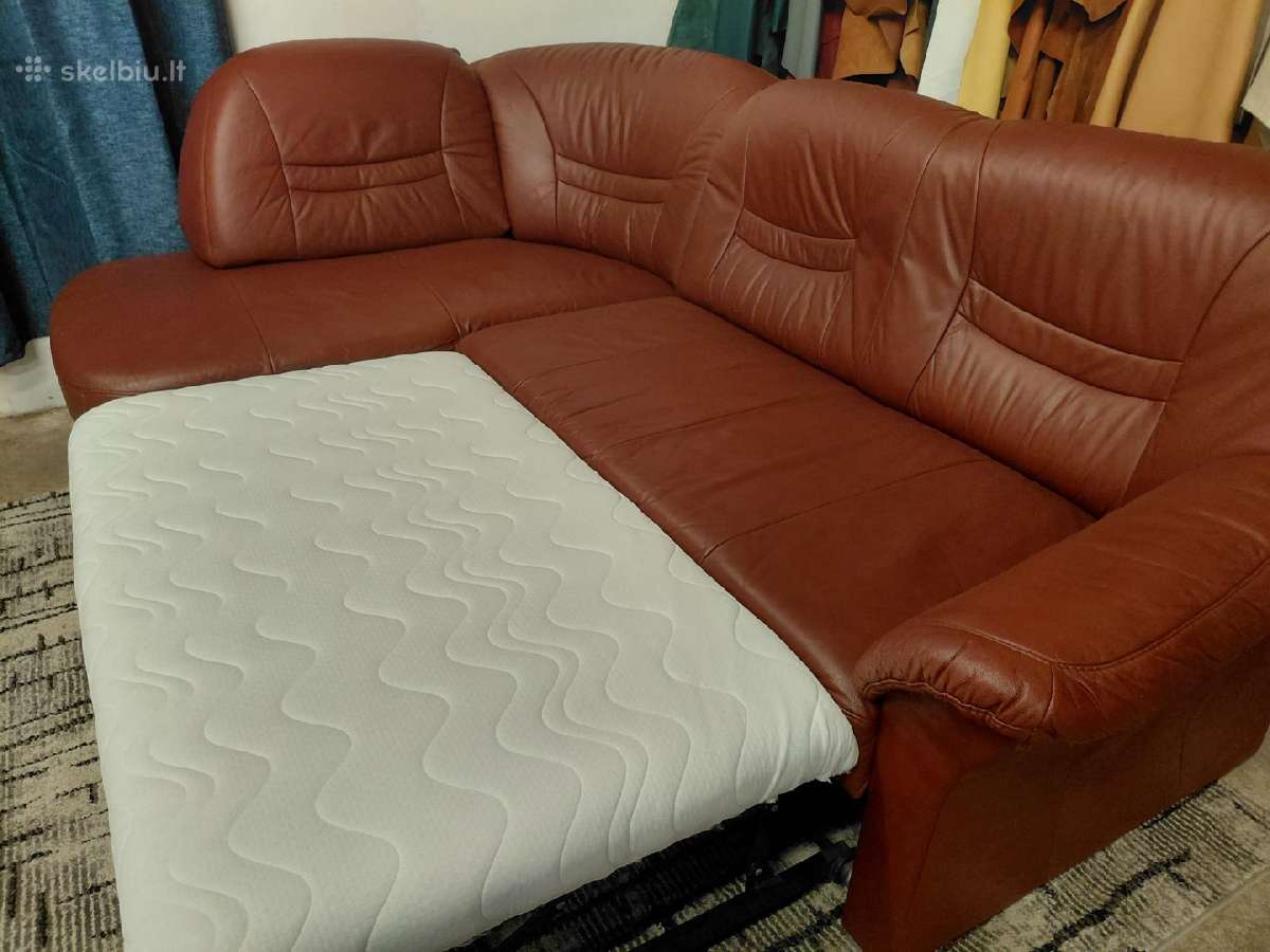 Naturalios odos Kampas sofa-lova - nuotraukos Nr. 3