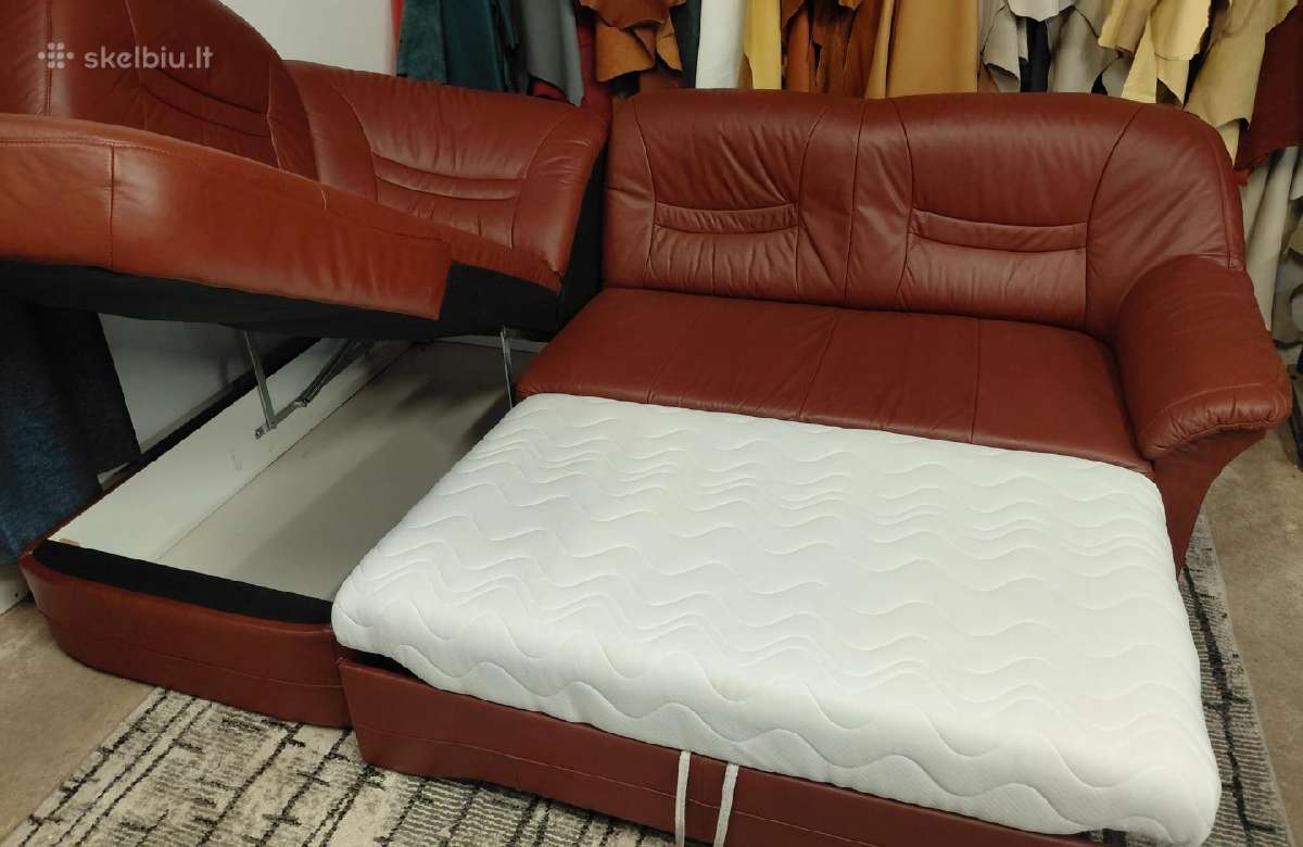 Naturalios odos Kampas sofa-lova - nuotraukos Nr. 2