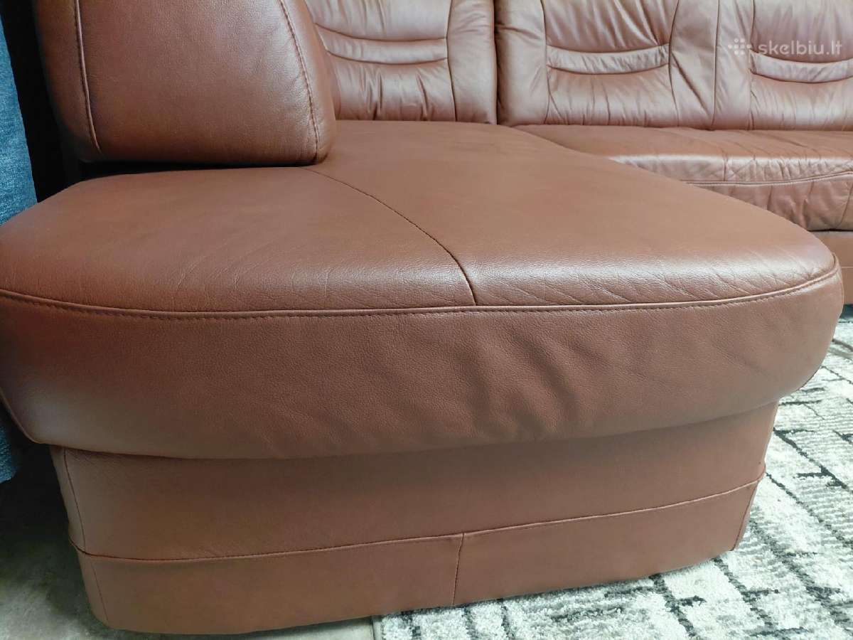 Naturalios odos Kampas sofa-lova - nuotraukos Nr. 9