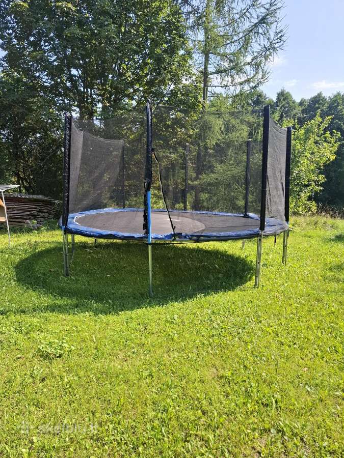 Batutas Beck 420 cm su apsaugos tinklu - nuotraukos Nr. 2