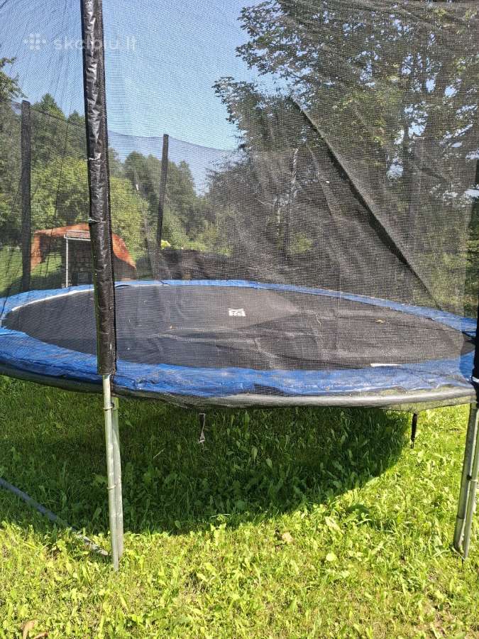 Batutas Beck 420 cm su apsaugos tinklu - nuotraukos Nr. 3