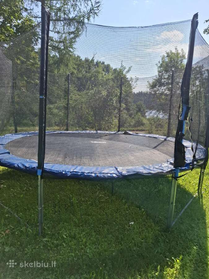 Batutas Beck 420 cm su apsaugos tinklu - nuotraukos Nr. 5