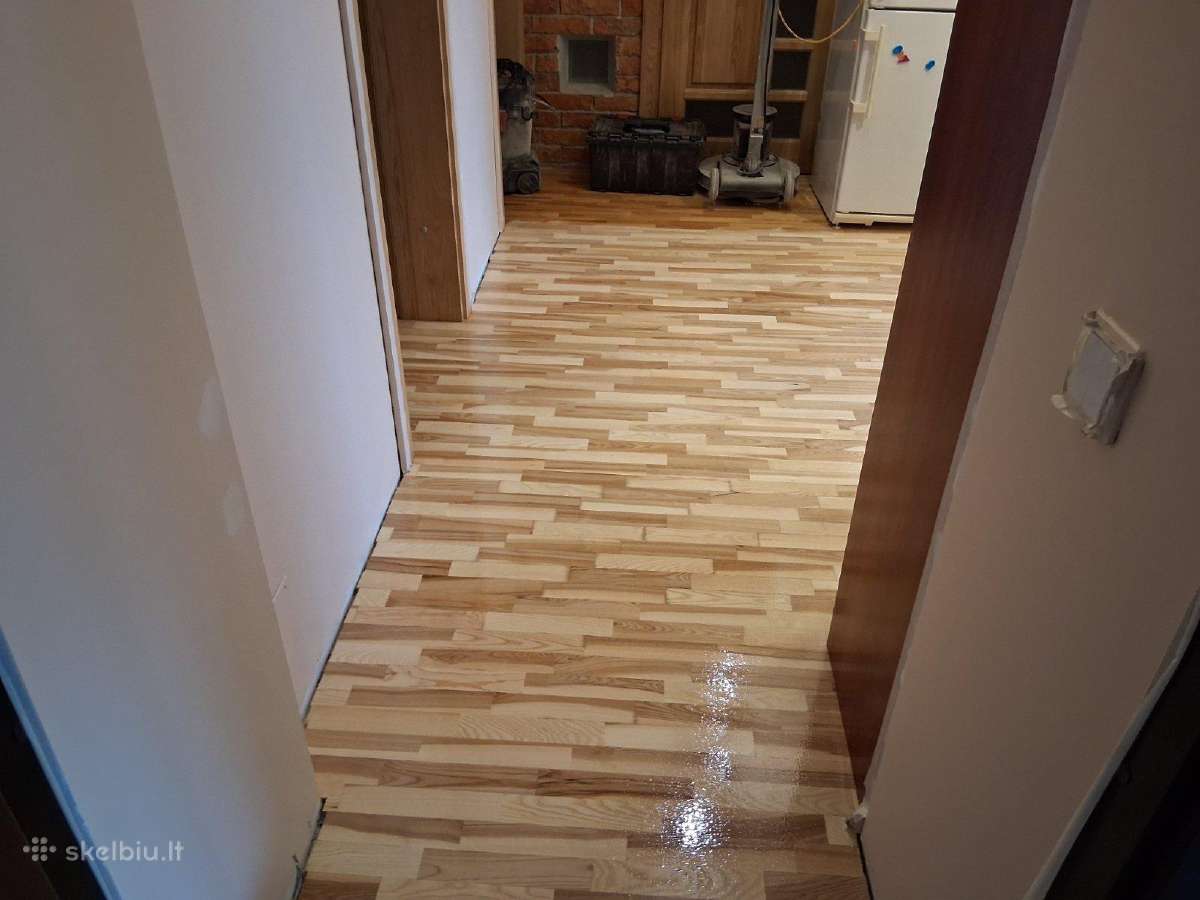Parketo šlifavimas, laiptų restauravimas - nuotraukos Nr. 6