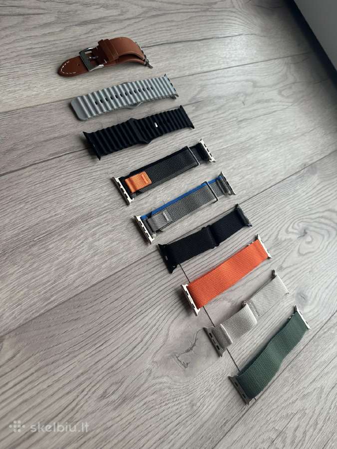 Apple Watch Ultra 2 49mm Titanium Blue Alpine - nuotraukos Nr. 6