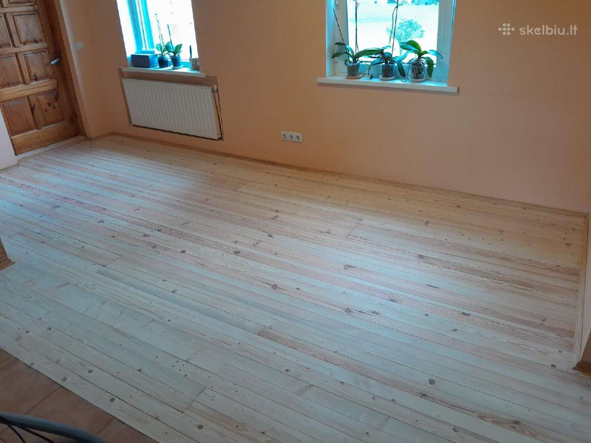 Parketo šlifavimas, laiptų restauravimas - nuotraukos Nr. 10