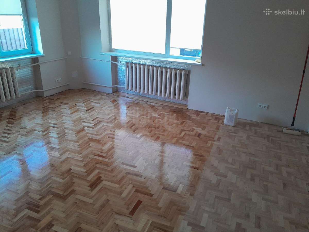 Parketo šlifavimas, laiptų restauravimas - nuotraukos Nr. 12