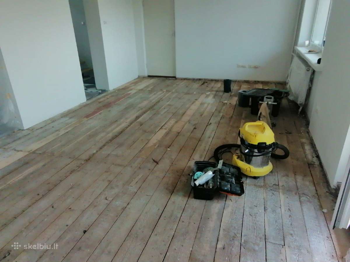 Parketo šlifavimas, laiptų restauravimas - nuotraukos Nr. 16