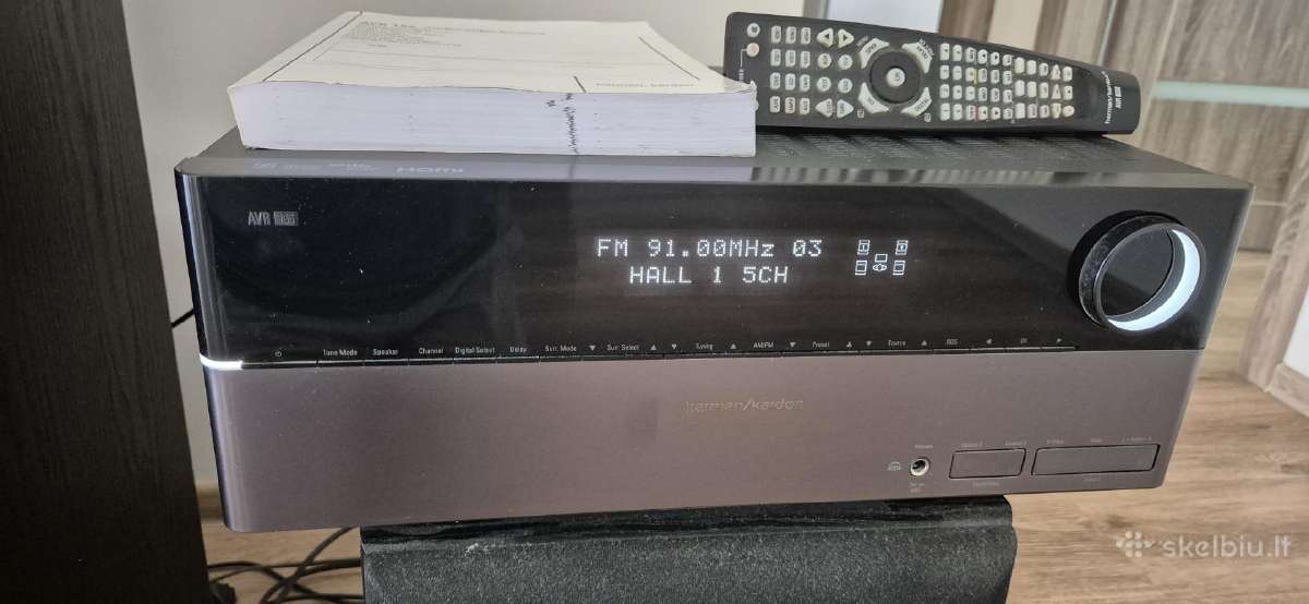 Parduodu Harman Kardon Avr155 Receiver - nuotraukos Nr. 2