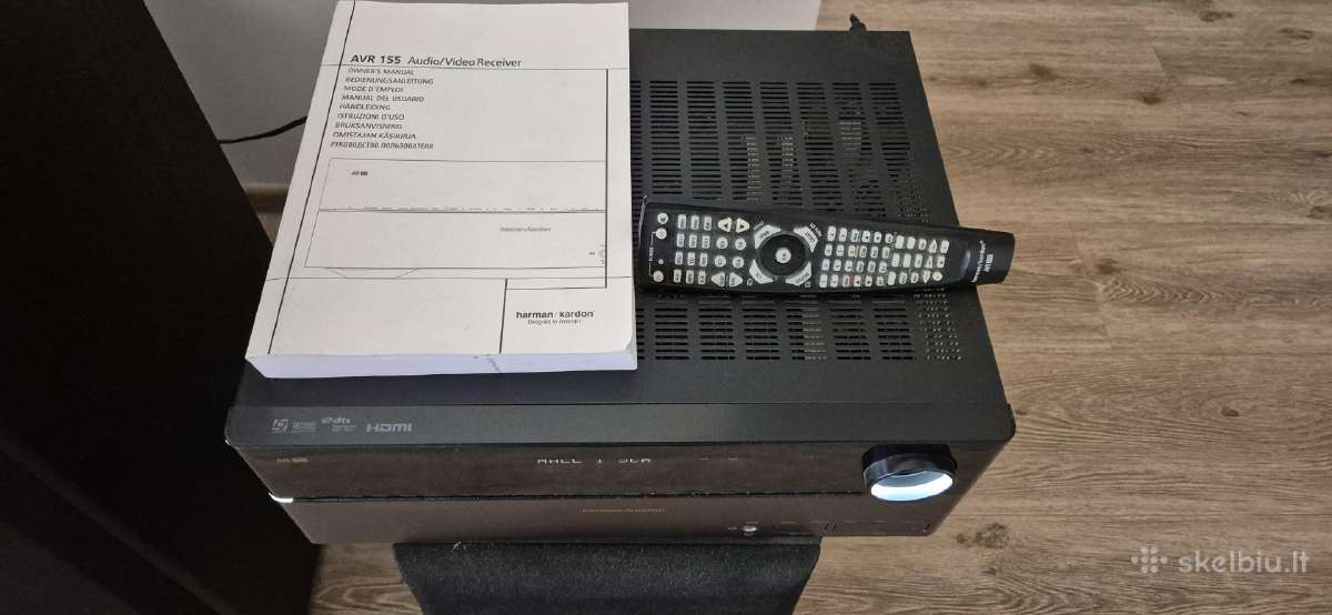 Parduodu Harman Kardon Avr155 Receiver - nuotraukos Nr. 3