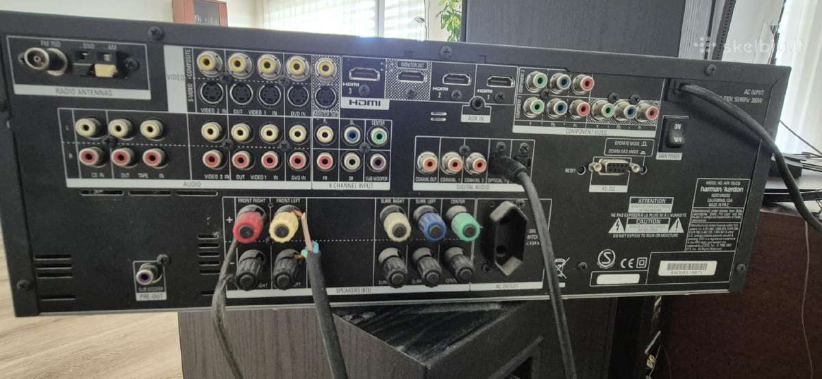Parduodu Harman Kardon Avr155 Receiver - nuotraukos Nr. 5