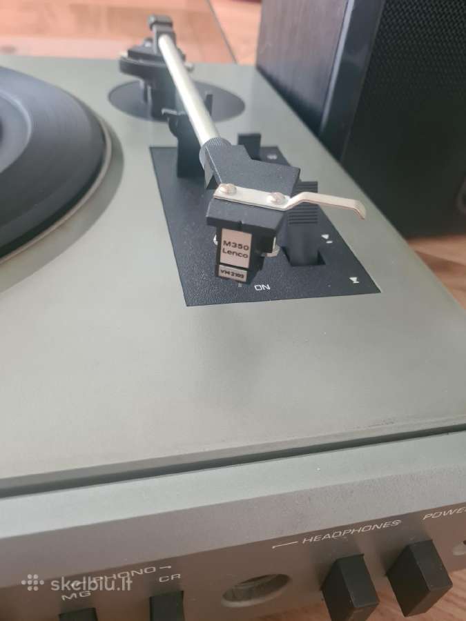 Vinilo grotuvas Lenco SL 301 + Jamo kolonėlės - nuotraukos Nr. 3