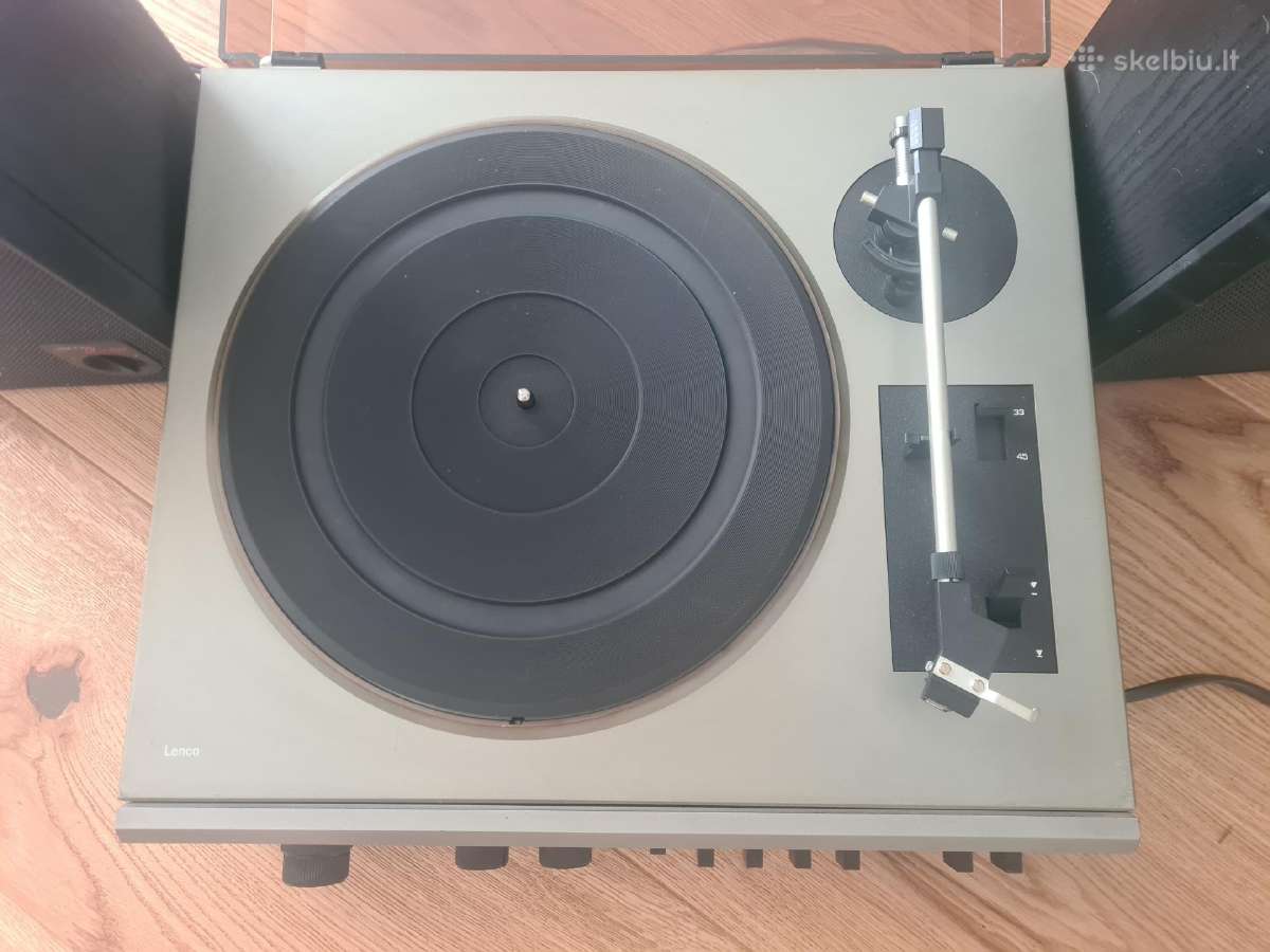 Vinilo grotuvas Lenco SL 301 + Jamo kolonėlės - nuotraukos Nr. 2