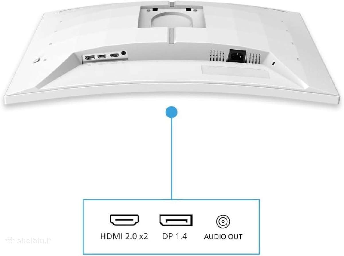 Philips Evnia 27" Qhd 180hz 0.5 M/s lenktas - nuotraukos Nr. 4