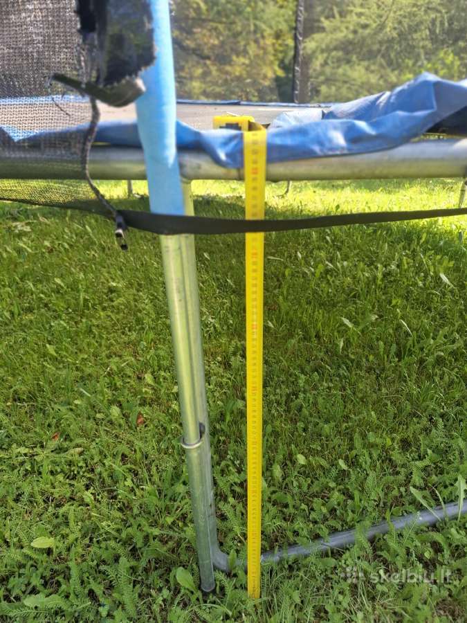 Batutas Beck 420 cm su apsaugos tinklu - nuotraukos Nr. 6