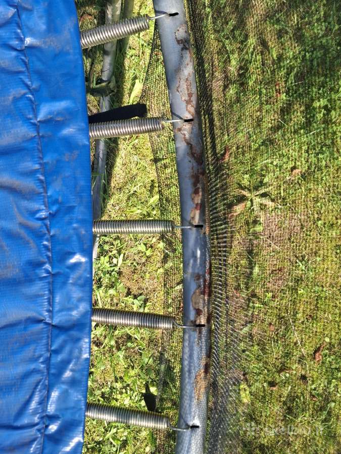 Batutas Beck 420 cm su apsaugos tinklu - nuotraukos Nr. 11